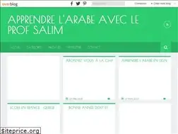 Sites similar to apprendrearabe.over-blog.com