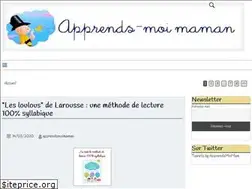 Sites similar to apprendsmoimaman.com