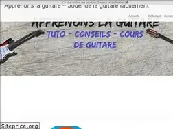 Sites similar to apprenonslaguitare.fr