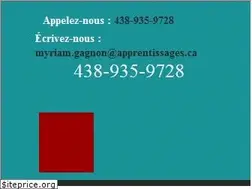 Sites similar to apprentissages.ca