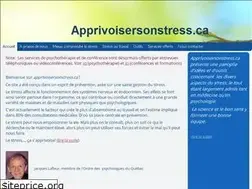 Sites similar to apprivoisersonstress.ca