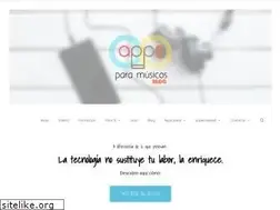 Sites similar to appsparamusicos.com