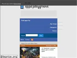 Sites similar to appsplayground.com