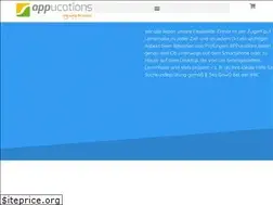 Sites similar to appucations.de