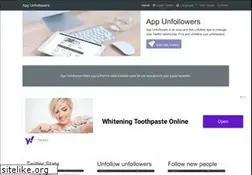 Sites similar to appunfollowers.com