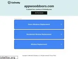 Sites similar to appwooddoors.com
