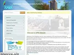 Sites similar to apra.gov.af