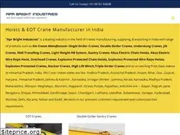 Sites similar to aprcranes.com