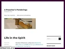 Sites similar to apreachersponderings.com