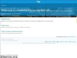 Sites similar to aprecruit.ucsf.edu
