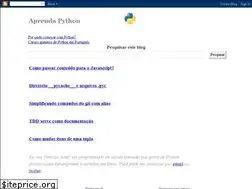 Sites similar to aprenda-python.blogspot.com