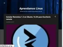 Sites similar to aprendamosconlinux.blogspot.com
