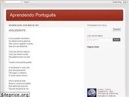 Sites similar to aprendaportugueson.blogspot.com