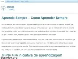 Sites similar to aprendasempre.com