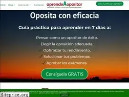 Sites similar to aprendeaopositar.com