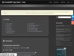 Sites similar to aprendeaprogramar.com