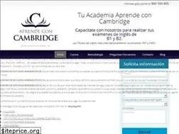 Sites similar to aprendeconcambridge.com