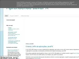 Sites similar to aprendendo-javafx.blogspot.com