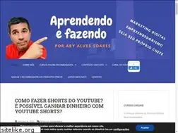Sites similar to aprendendoefazendo.com.br