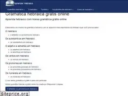 Sites similar to aprender-hebraico.com