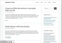 Sites similar to aprenderafazer.com