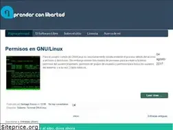 Sites similar to aprenderconlibertad.blogspot.com