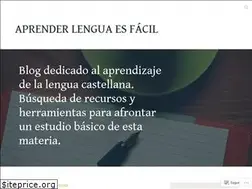 Sites similar to aprenderlenguaesfacil.com