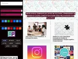 Sites similar to aprenderpalavras.com