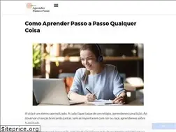 Sites similar to aprenderpassoapasso.com