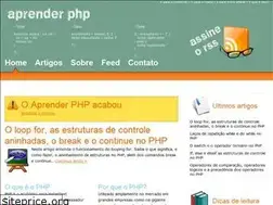 Sites similar to aprenderphp.com.br