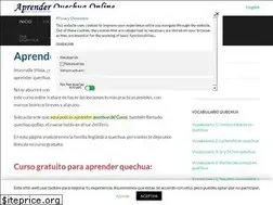 Sites similar to aprenderquechua.com