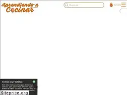Sites similar to aprendiendoacocinar.es