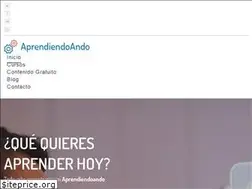Sites similar to aprendiendoando.com