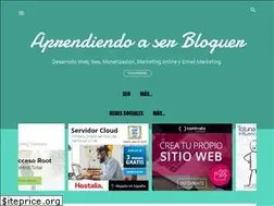 Sites similar to aprendiendoaserbloguer.blogspot.com