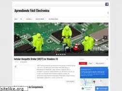Sites similar to aprendiendofacilelectronica.blogspot.com
