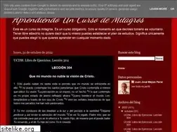 Sites similar to aprendiendouncursodemilagros.blogspot.com