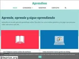 Sites similar to aprendion.com