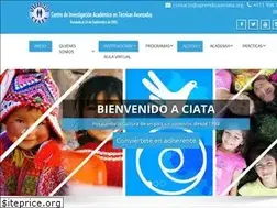 Sites similar to aprendizajeciata.org