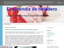Sites similar to aprendizdeheladero.blogspot.com
