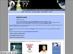 Sites similar to apreslamort.org