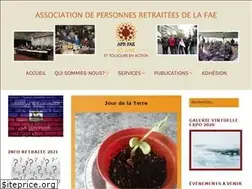 Sites similar to aprfae.com