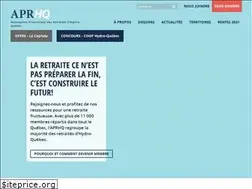 Sites similar to aprhq.qc.ca