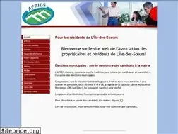 Sites similar to aprids.ca