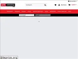 Sites similar to aprilia-online-shop.de