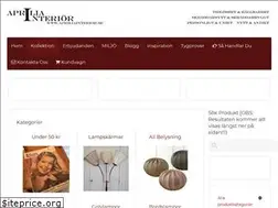 Sites similar to apriliainterior.se