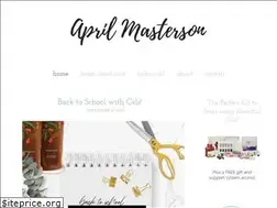 Sites similar to aprilmasterson.com