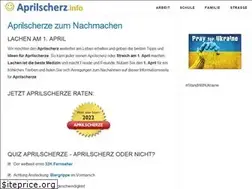 Sites similar to aprilscherz.info
