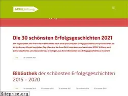 Sites similar to aprilstiftung.de