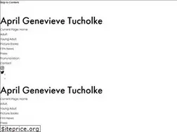 Sites similar to apriltucholke.com