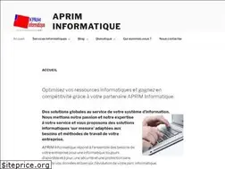 Sites similar to aprim-informatique.com